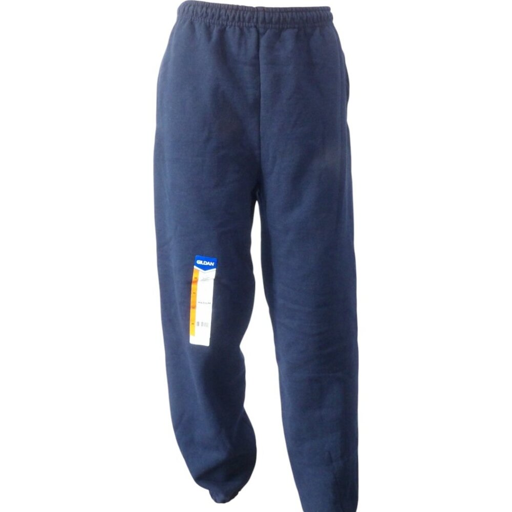 New Gildan Dark Blue Joggers/sweatpants.